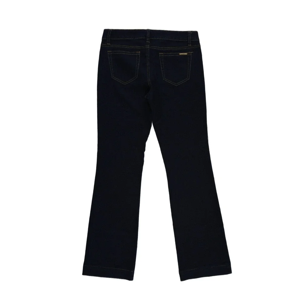 Michael Kors Bootcut Jeans Women's Size 6 Dark Blue‎ Indigo Stretch Denim